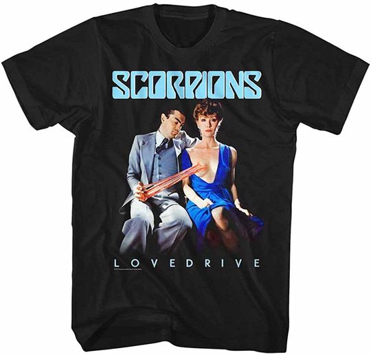 Scorpions German Rock Band Melty Black Adult T-Shirt