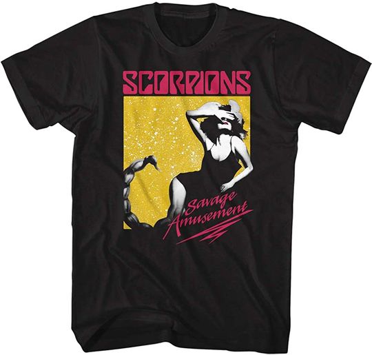 Scorpions Rock Band Savage Amusement Adult Short Sleeve T-Shirt