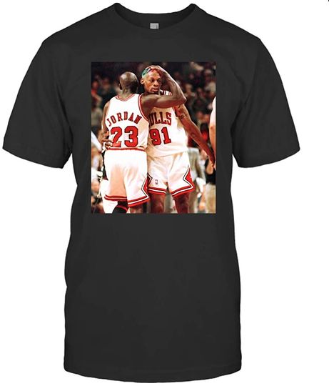 Dennis Rodman Lebron Basketball Adults T-Shirt