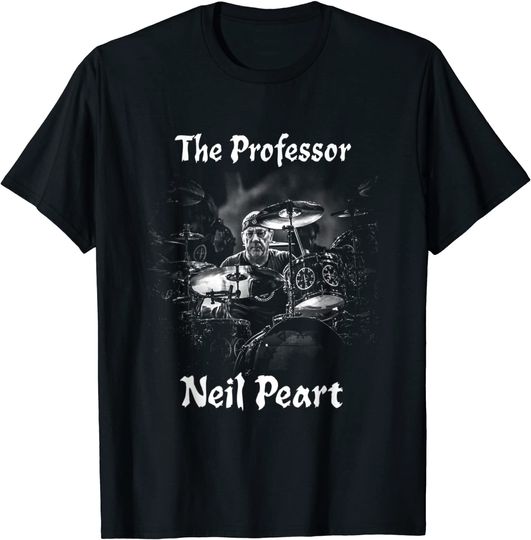 Neil Peart The Drumming Professor-Rush Drummer T-Shirt