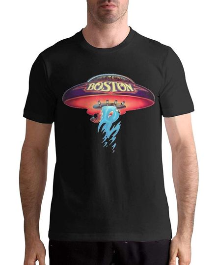 Boston Rock Band Mans Soft TShirt