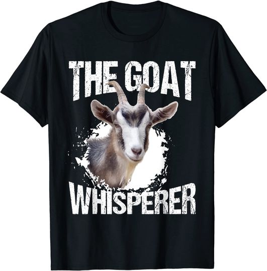 The Goat Whisperer Goat Lover Farmer T-Shirt