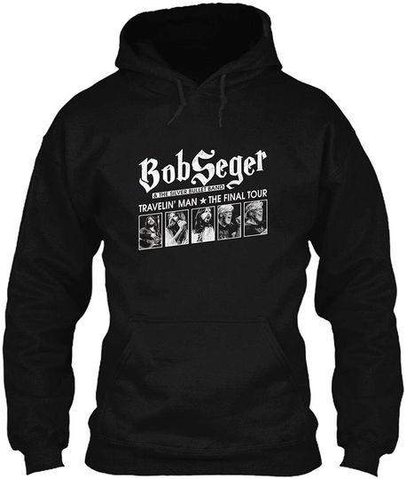 Bob Singer Seger The Silver Bullet Band Final Tour Hoodie
