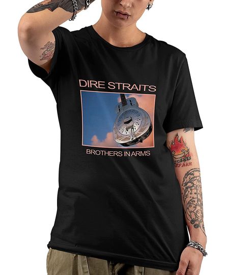 Dire Straits Brothers in Arms Rock  Tshirt