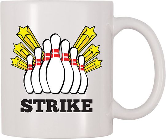 4 All Times Strike Bowling Mug