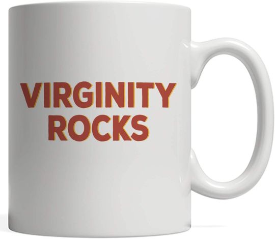 Virginity Rocks In Red Mug