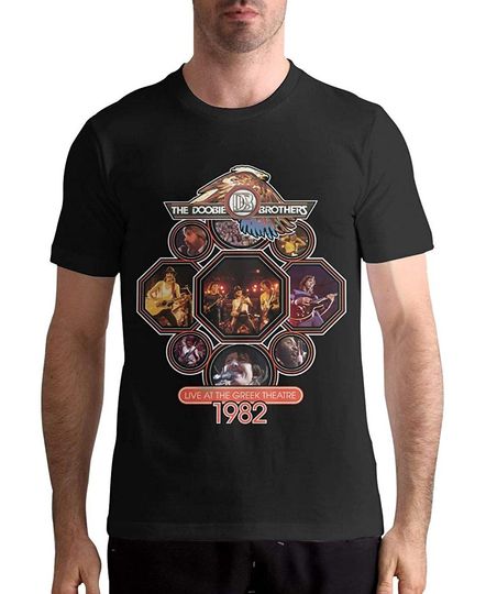 The Doobie Brothers Greek 1982 T Shirt