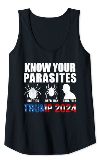 Funny Know Your Parasites Tank Top
