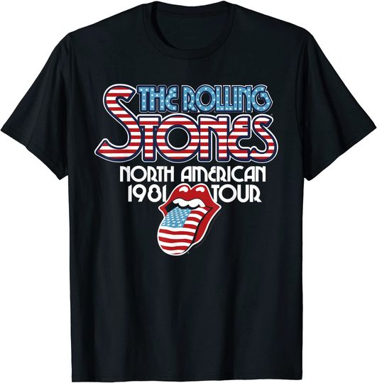 Rolling Stones  NA Tour 1981 T-Shirt