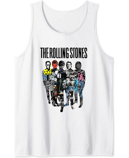 Rolling Stones  Silhouette Collage Tank Top