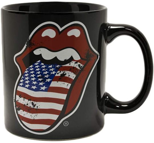 Rolling Stones American Flag Logo Mug