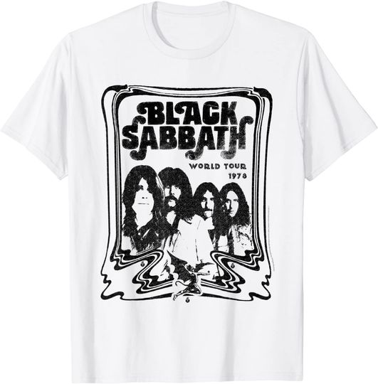 Black Sabbath  World Tour 78 T-Shirt