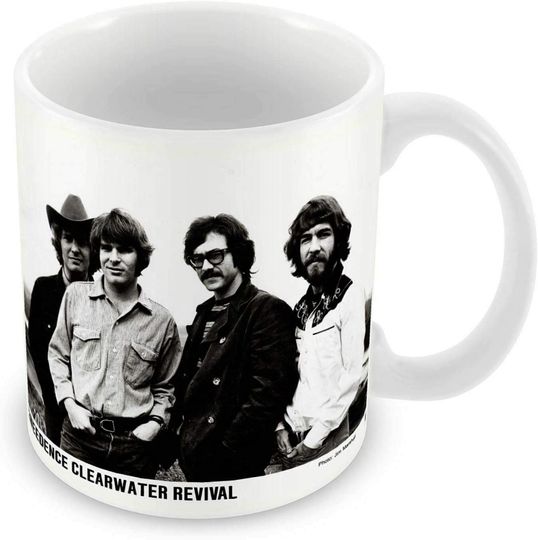 Coffee Cup Ceramic Mug Old Poster Creedence Clearwater Revival Funny Present