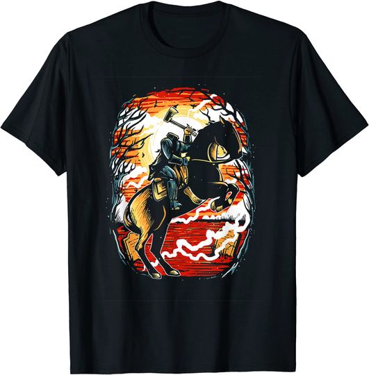 Halloween Headless Horseman and the Legend of Sleepy Hollow T-Shirt