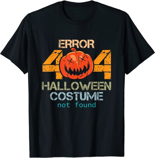 Halloween Party Error 404 T-Shirt