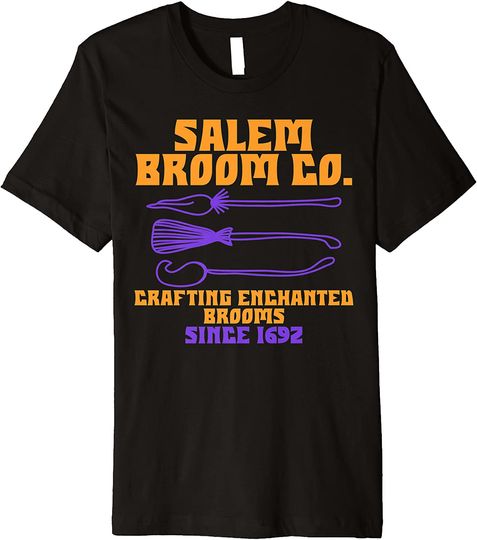 Halloween Salem Broom Company Costume T-Shirt