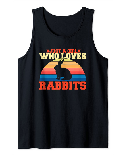 Just a girl who loves rabbits Tank Top