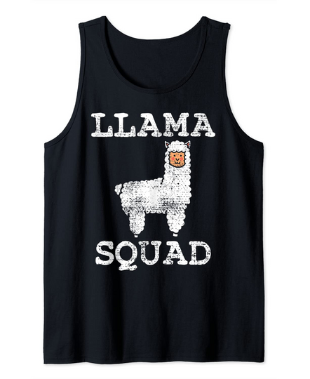 Llama Squad Vintage Tank Top