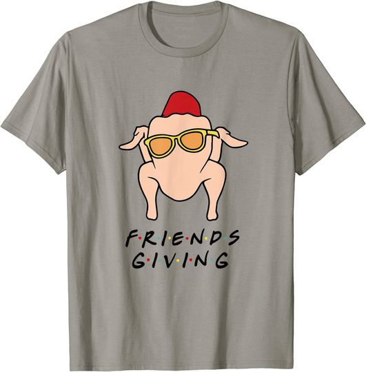 Friendsgiving Turkey Friends Thanksgiving T-Shirt