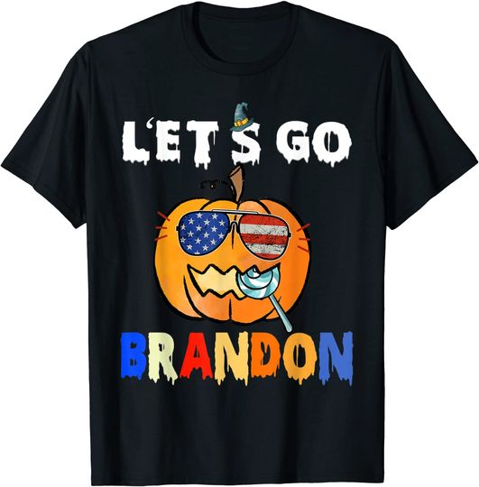 Let's Go Brandon Biden Chant Impeach Biden Halloween T-Shirt