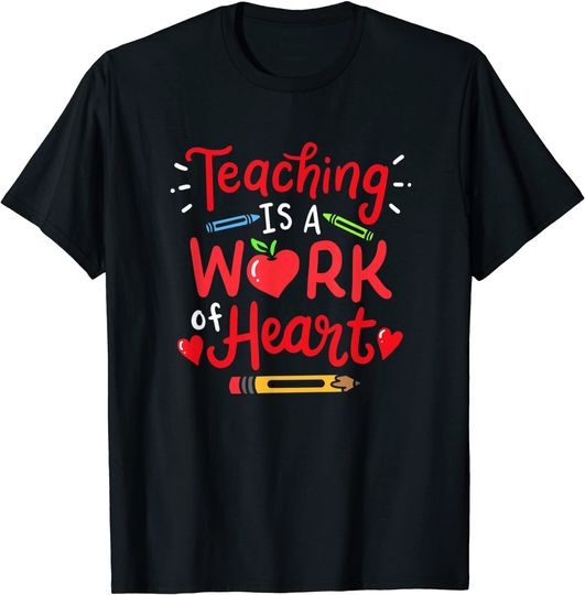 Teaching Is A Work Of Heart  Costume T-Shirt