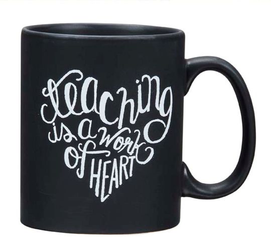 Teaching Is a Work of Heart Coffee Mug