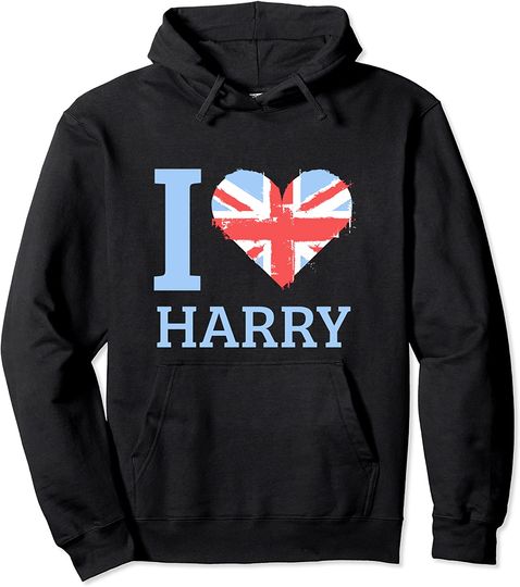 I love Harry Pullover Hoodie