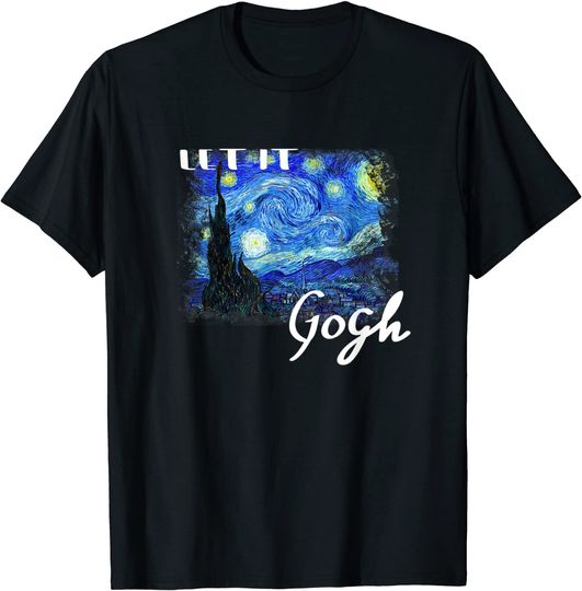 Let It Gogh Starry Night T-Shirt