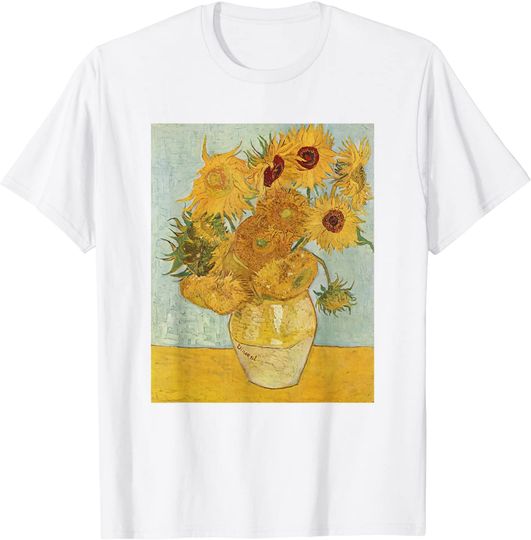 Vincent Van Gogh Sunflowers T Shirt