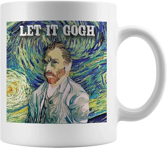 Let It Gogh Artist Mug