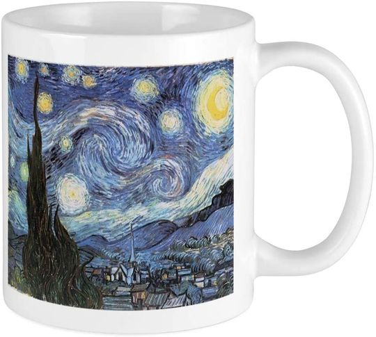 CafePress Starry Night Vincent Van Gogh Mug