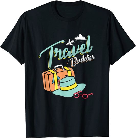 Travel Buddies Summer Getaway Vacation Traveling Traveler T-Shirt