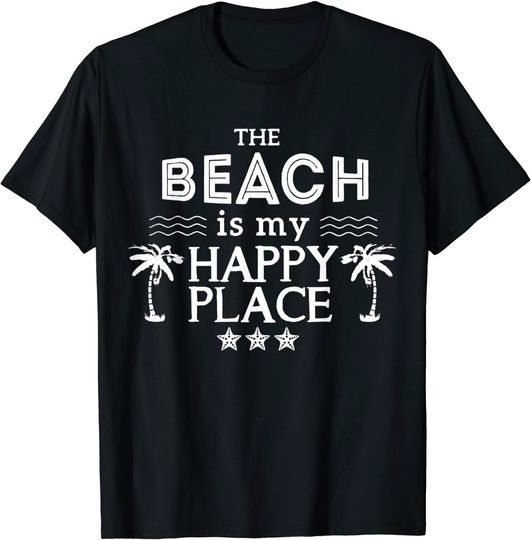 The Beach Is My Happy Place T-Shirt