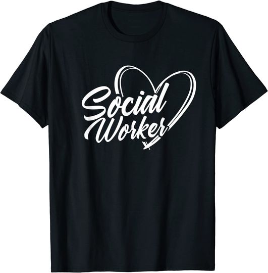 Social Worker Heart T-Shirt