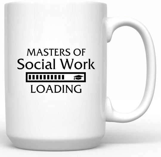 Masters Of Social Work Loading Mug
