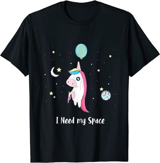 I Need My Space Unicorn T-Shirt