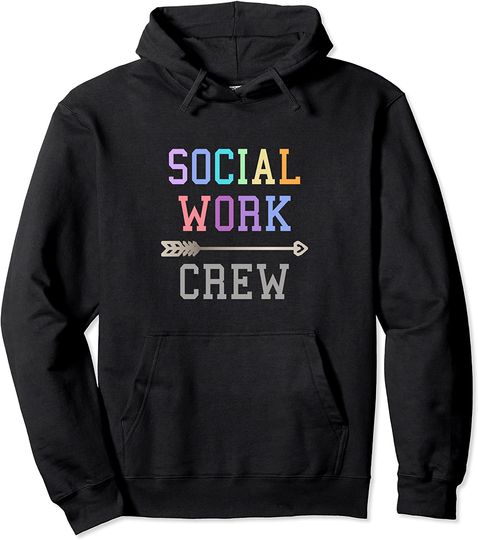 School Social Worker Crew  Hoodie