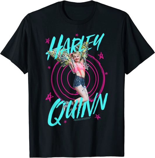 Birds of Prey Harley Quinn On Target T-Shirt