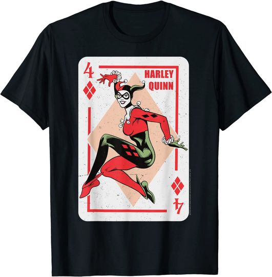 Harley Quinn Playing Card T-Shirt