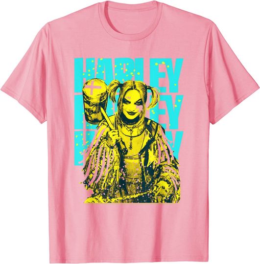 Birds of Prey Harley Quinn Painted T-Shirt