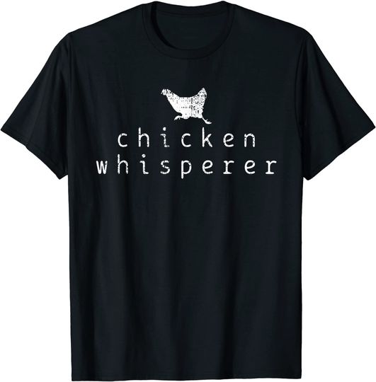 Vintage Chicken Whisperer Farmer Gift T-Shirt