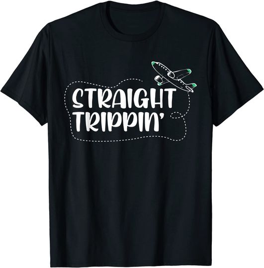 Straight Trippin Summer Vacation T-Shirt