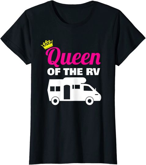 Queen Of The Camping Vacation T-Shirt