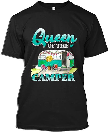 Camping Queen of The Camper T-Shirt