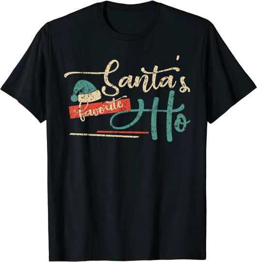 Santa's Favorite Ho Apparel for a Christmas Lover T-Shirt