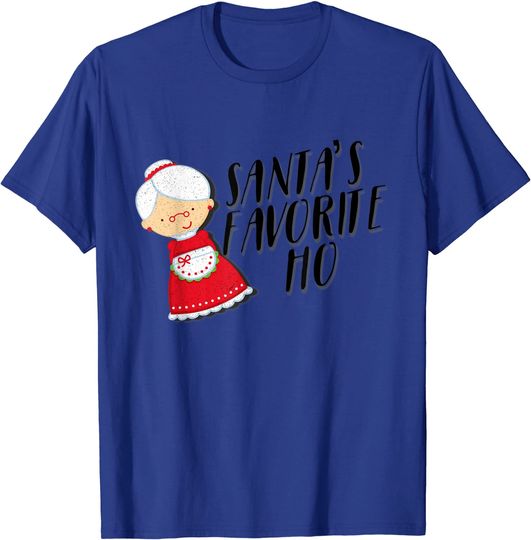 Funny Christmas Santa's Favorite Ho T-Shirt