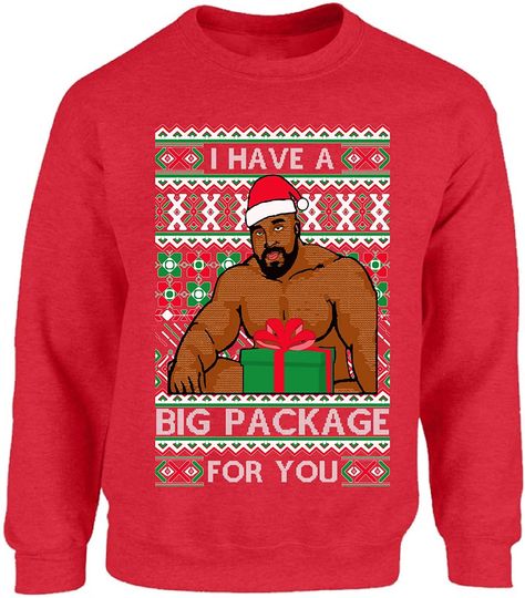 Barry Wood Christmas Sweater - Meme Ugly Christmas Sweater for Men Women - Barry Merry Christmas