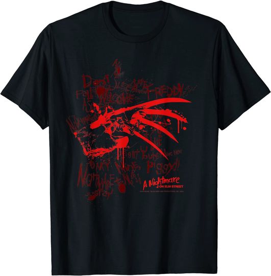 A Nightmare On Elm Street Bloody Claw T-Shirt