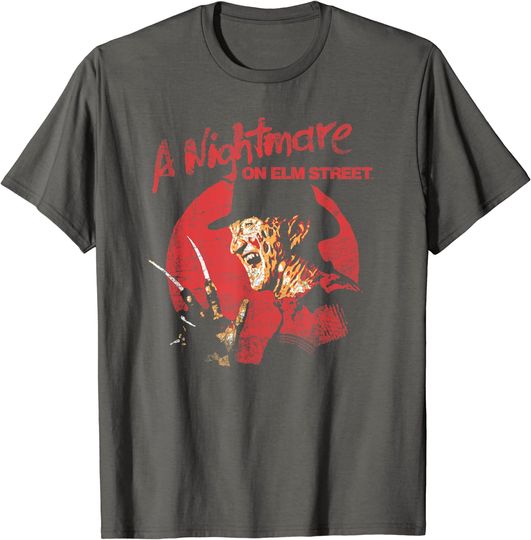 A Nightmare On Elm Street Freddy Circle T-Shirt