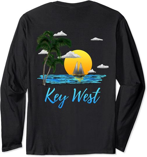 Key West Florida Sailing Long Sleeve
